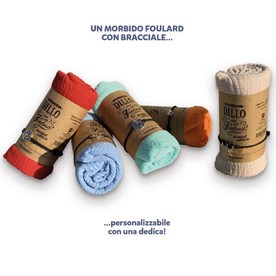 Foulard Canapa e Viscosa Limited Edition Dillo con un Foulard!