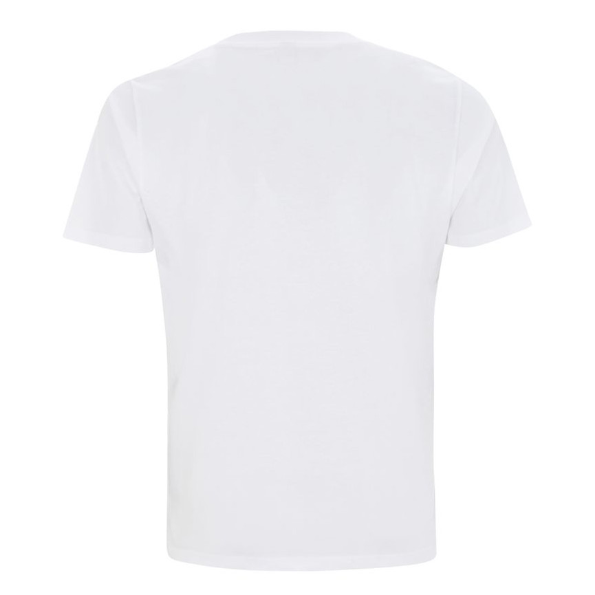Maglietta unisex manica corta bianca in cotone biologico_60679
