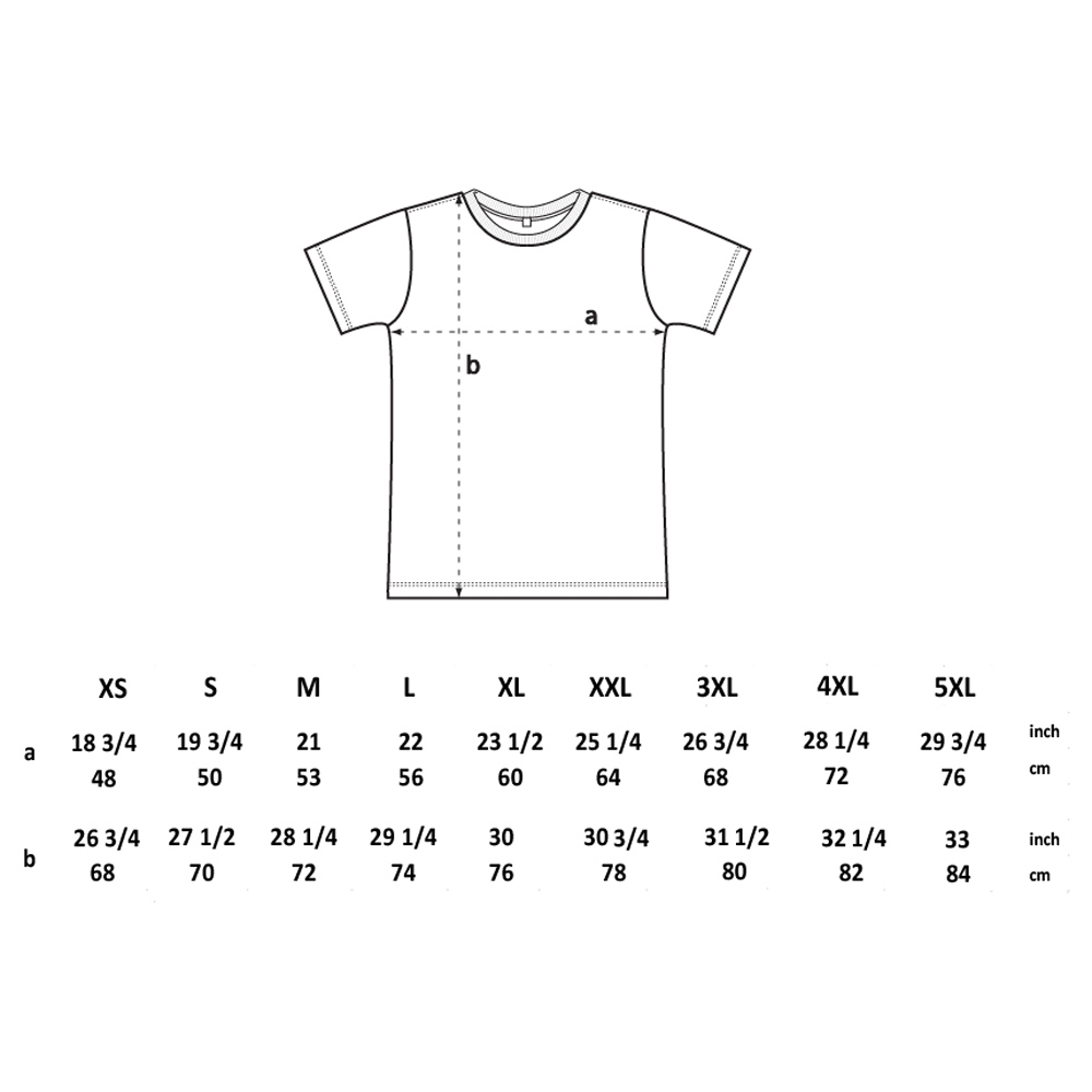 T-shirt unisex manica corta Colori Tendenza in puro cotone biologico_74889