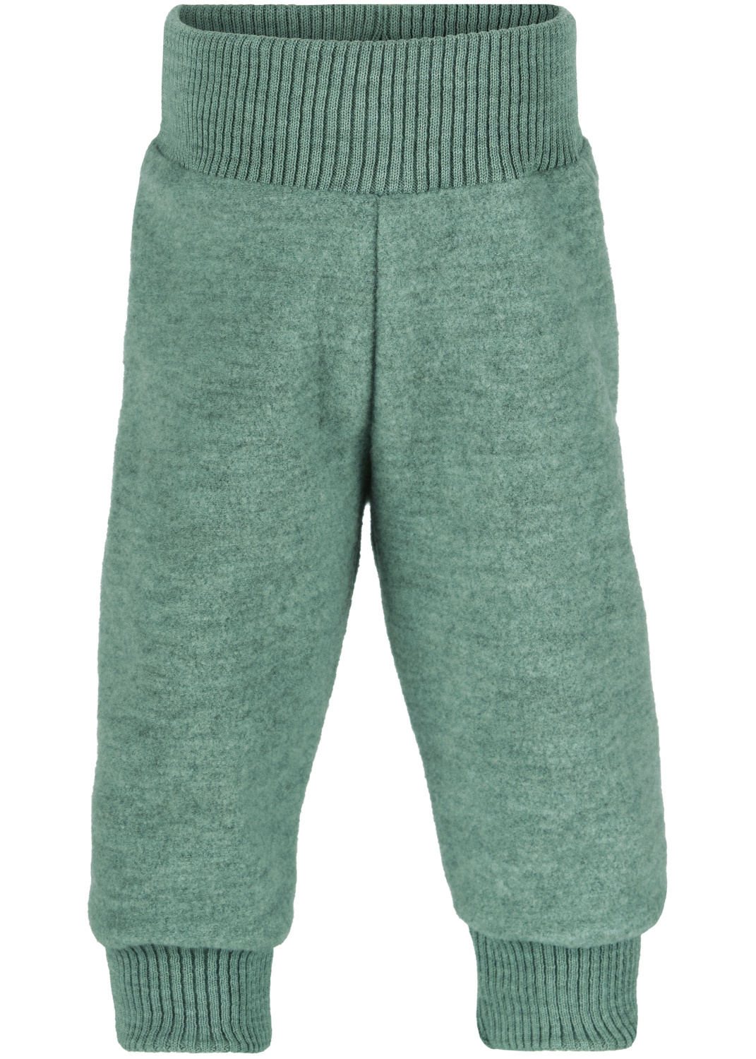Children's trousers in pure organic boiled wool