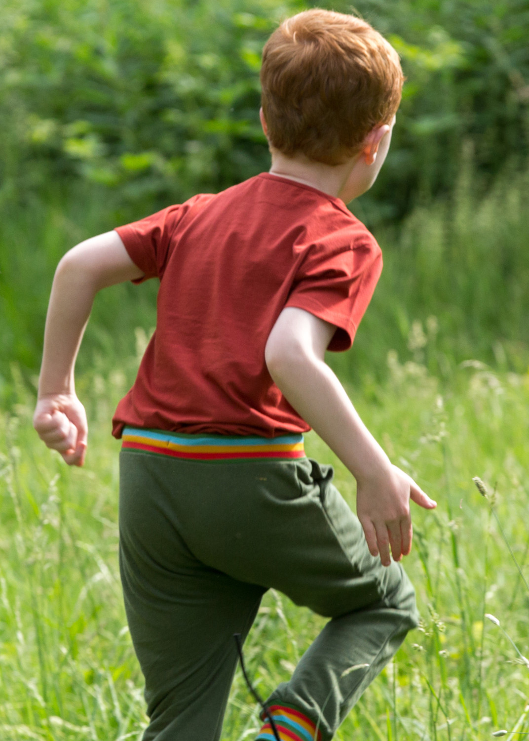 Pantaloni Arcobaleno per bambini puro cotone biologico_92601