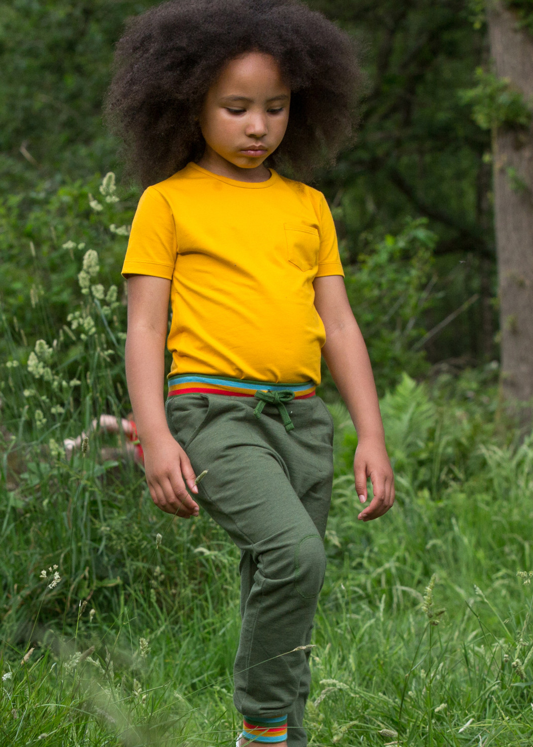 Pantaloni Arcobaleno per bambini puro cotone biologico_92606