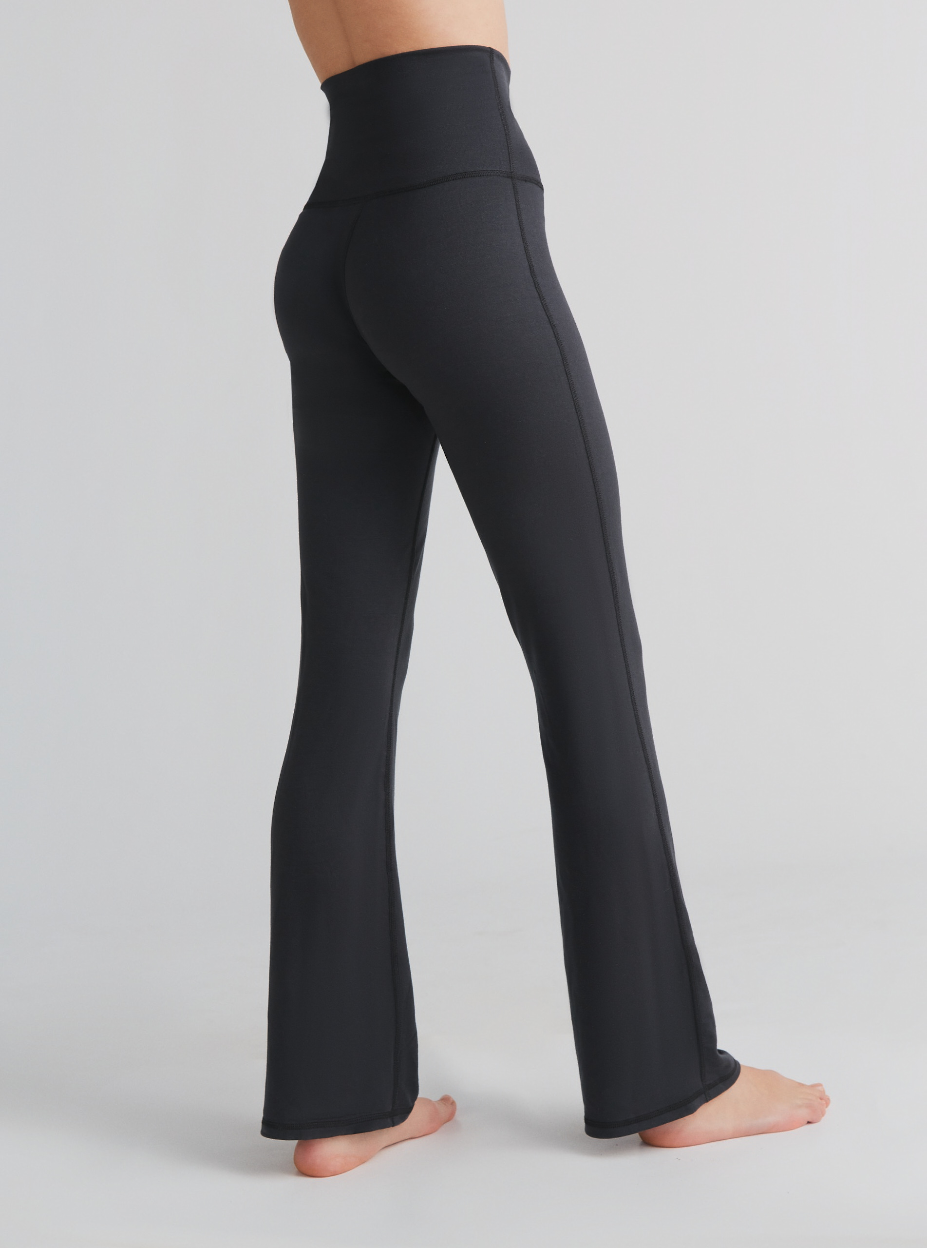 Pantaloni da donna Flare Comfort per yoga e sport in micromodal_79992