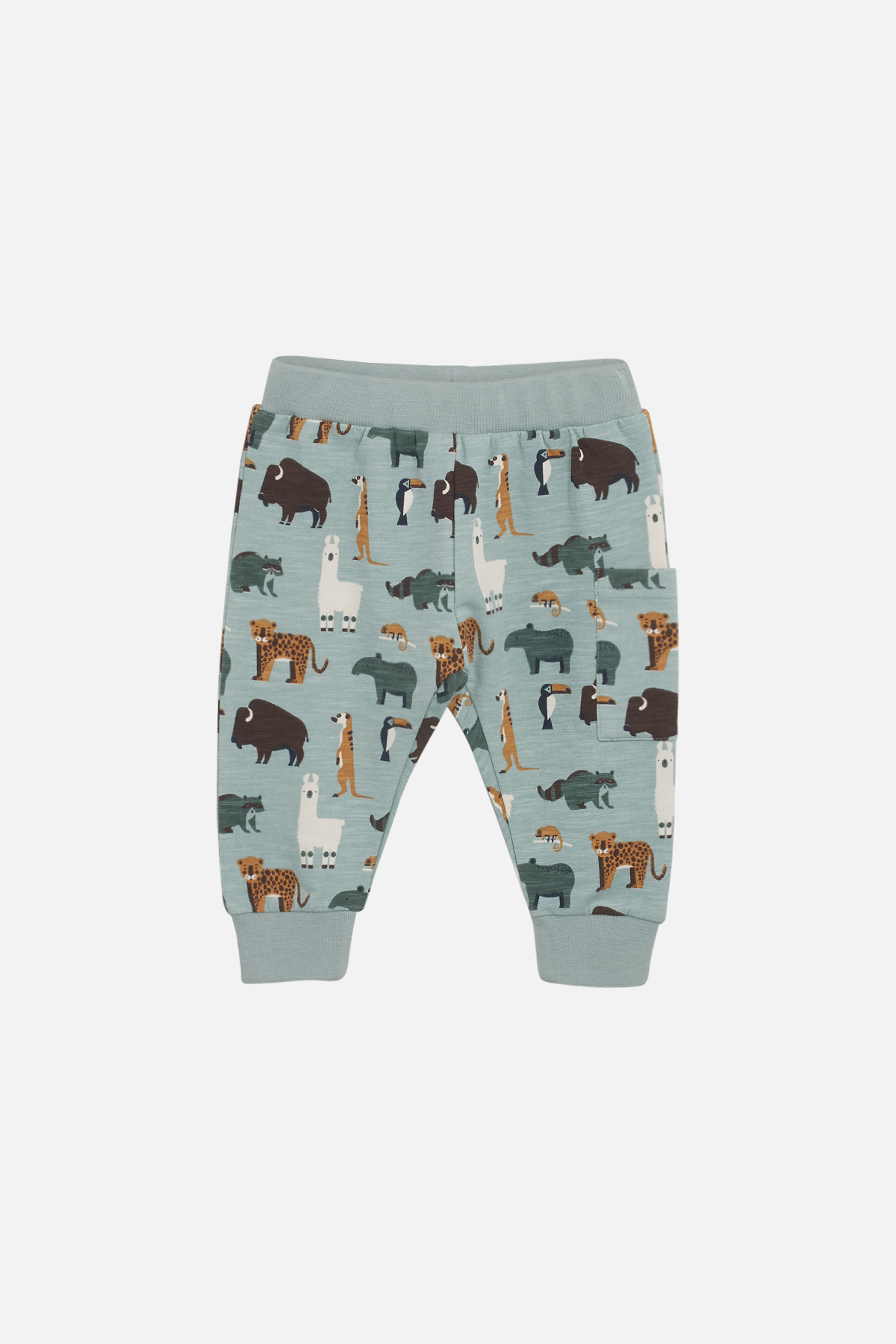 Pantaloni Gus Animali per bambini in cotone biologico