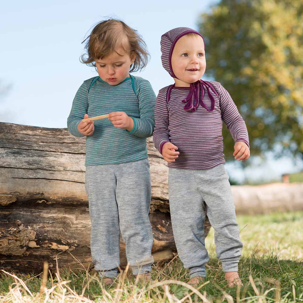 Pantaloni bambini in lana biologica e seta_47758