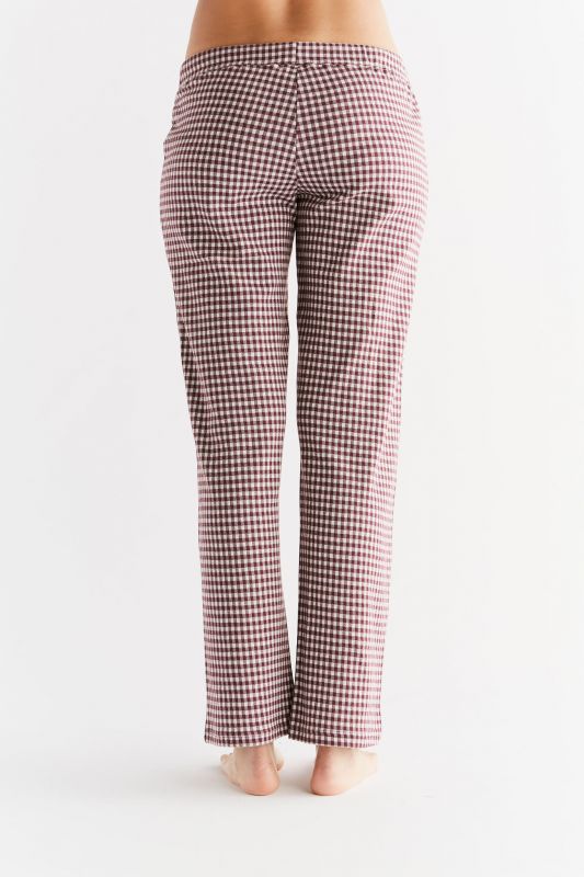Pantaloni Pigiama Homewear donna in 100% cotone biologico_92723