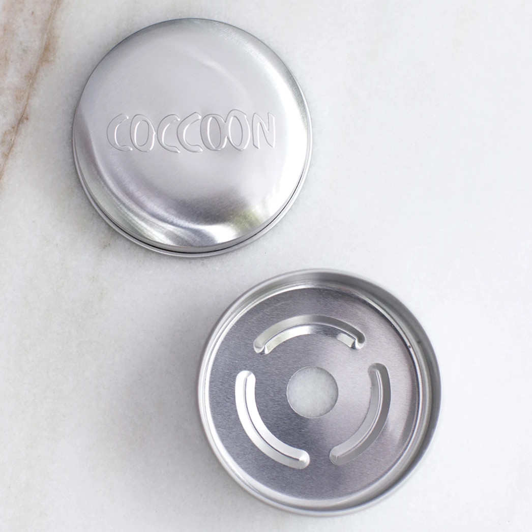 Porta solidi Coccoon 100% alluminio_69099