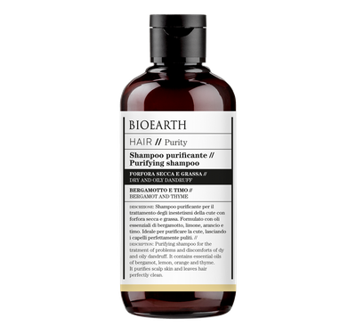Shampoo antiforfora purificante Bioearth