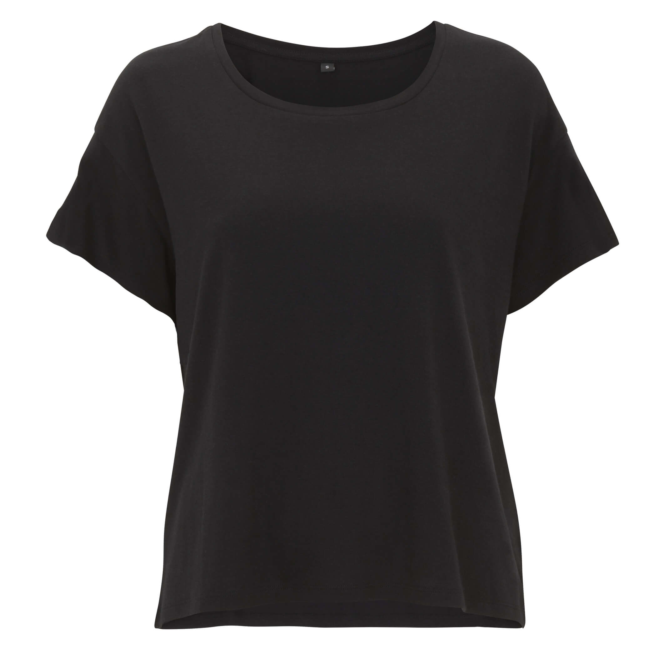 T-shirt Boxy donna in Viscosa ECOVERO™ e Cotone Biologico_78070