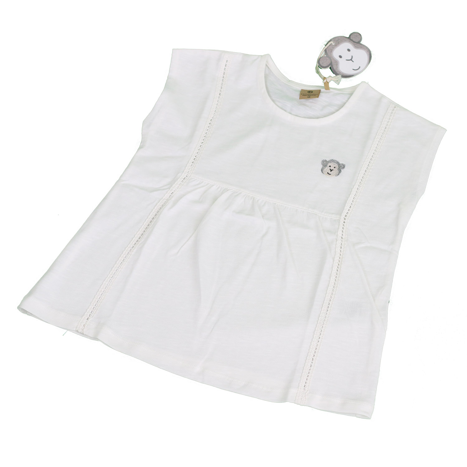 Canotta Cropped In Puro Cotone Bio United Colors of Benetton Bambina Abbigliamento Top e t-shirt Top Tank top 