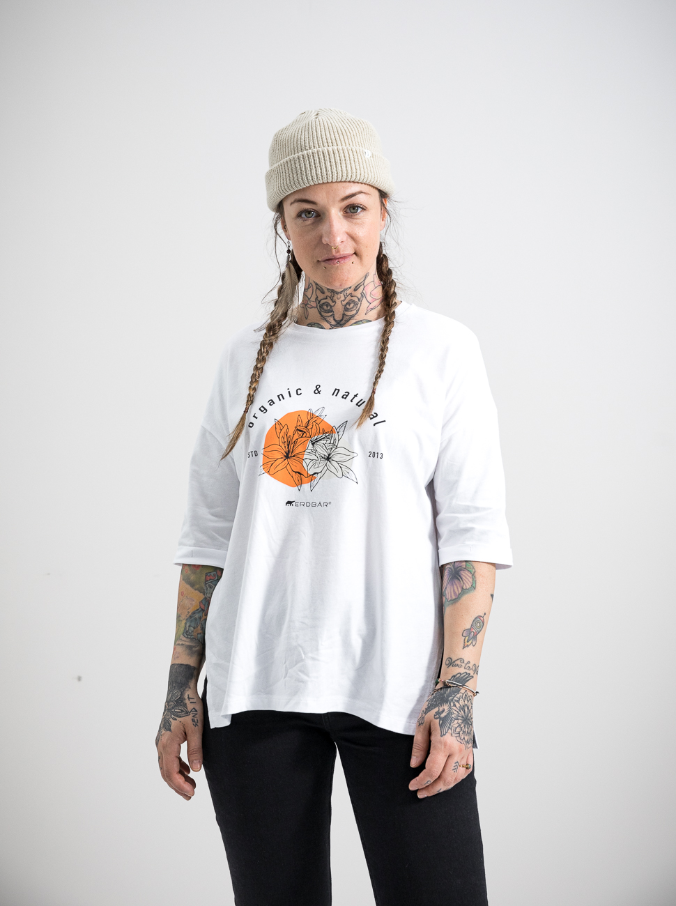 T-shirt Organic&Natural da donna in cotone biologico e TENCEL™  Modal