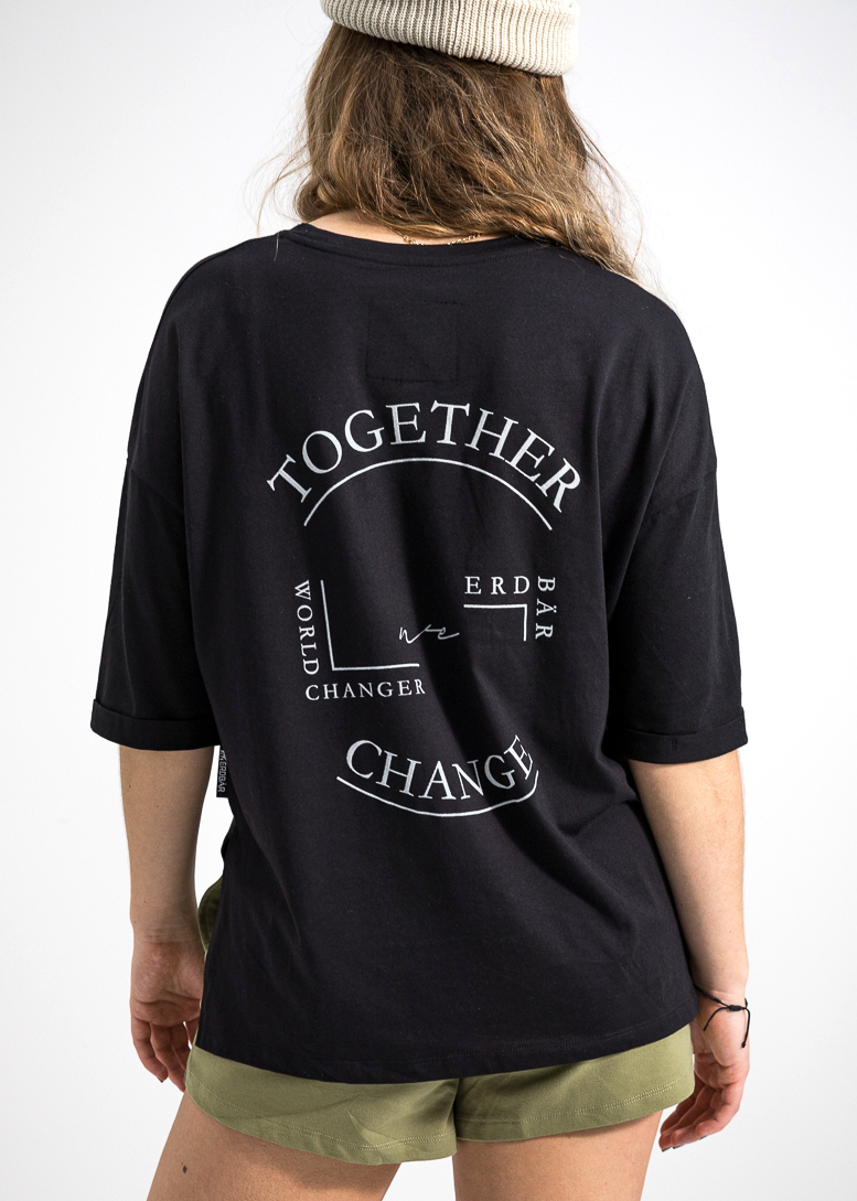 T-shirt Together CHANGE da donna in cotone biologico e TENCEL™  Modal