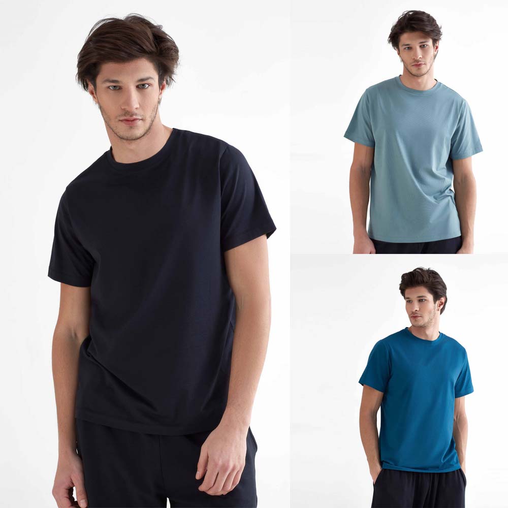 T-shirt Uomo Sport in Cotone Biologico e Tencel Modal