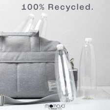 Borsa Vegan URBAN City Bag in pet riciclato