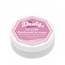 Deodorante in crema Deoly SO CUTE dolce e fruttato per pelle ultra-sensibile