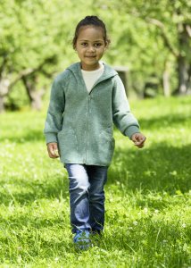 Giacca per bambini in lana cotta biologica_96011