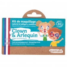 Kit make up bio 3 colori Clown e Arlecchino