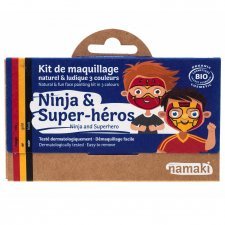 Kit make up bio 3 colori Ninja e Supereroe
