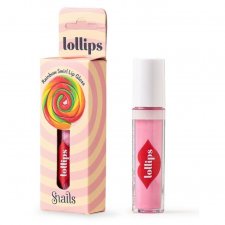 Lip Gloss Lollips per bambine e ragazze Rainbow Swirl