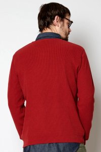 Maglione da uomo Textured Knit in puro cotone biologico_81031