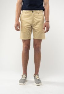 Navin shorts with zip button for men in organic cotton