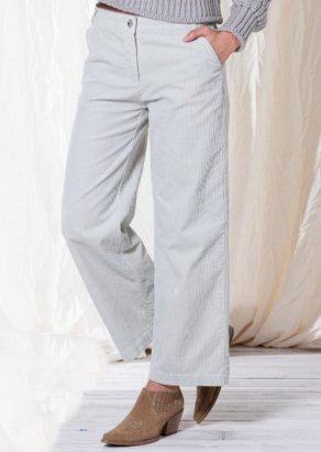 Pantaloni Sarah da donna in velluto di cotone biologico_99741
