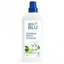 Detersivo Piatti e stoviglie al profumo di lime 1 litro EcoBlu