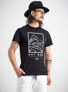 T-shirt ACT NOW da uomo in cotone biologico e TENCEL™ Modal
