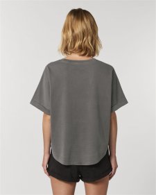 T-shirt donna Collider Vintage in cotone biologico_73737