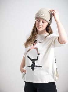 T-shirt HEALTH da donna in cotone biologico e TENCEL™  Modal
