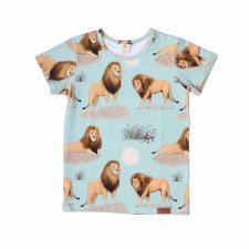 T-shirt Lion Friends per bambini in cotone biologico