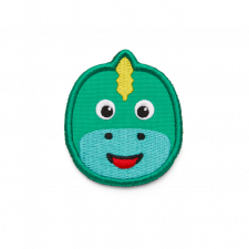Zaino Daydreamer Badge Dinosaur con velcro in Pet riciclato