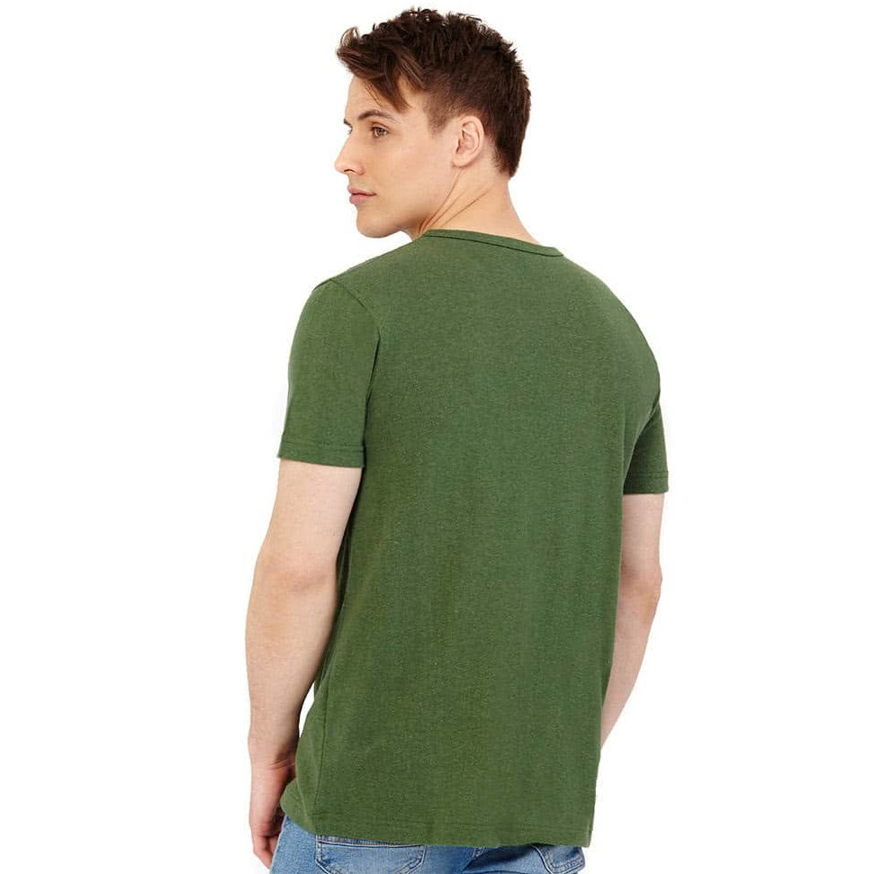 T-shirts uomo Verde manica corta in canapa_66146