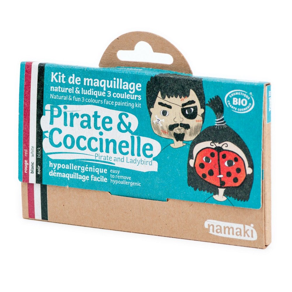 Kit make up bio 3 colori Pirata e Coccinella_45558