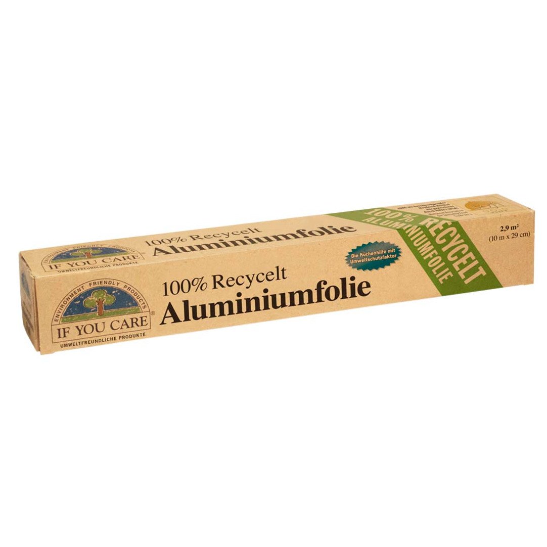 Foglio Alluminio per alimenti ecologico riciclato IF YOU CARE_56674