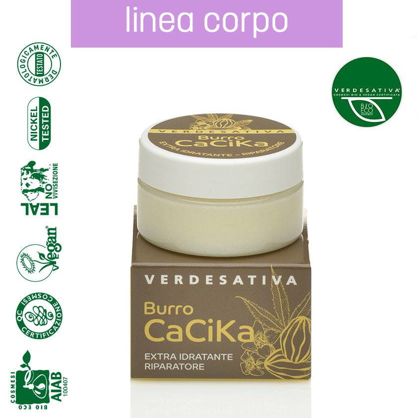 Burro CaCiKa con olio canapa, olio di cisto e Karité Bio Vegan_65724
