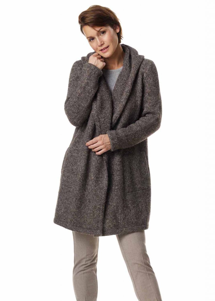 Cappotto Annabell da donna in lana di Alpaca e cotone Pima_98527