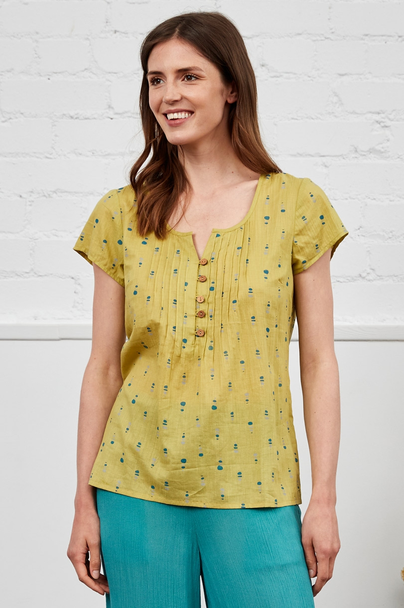 Camicia Matisse da donna in cotone equosolidale