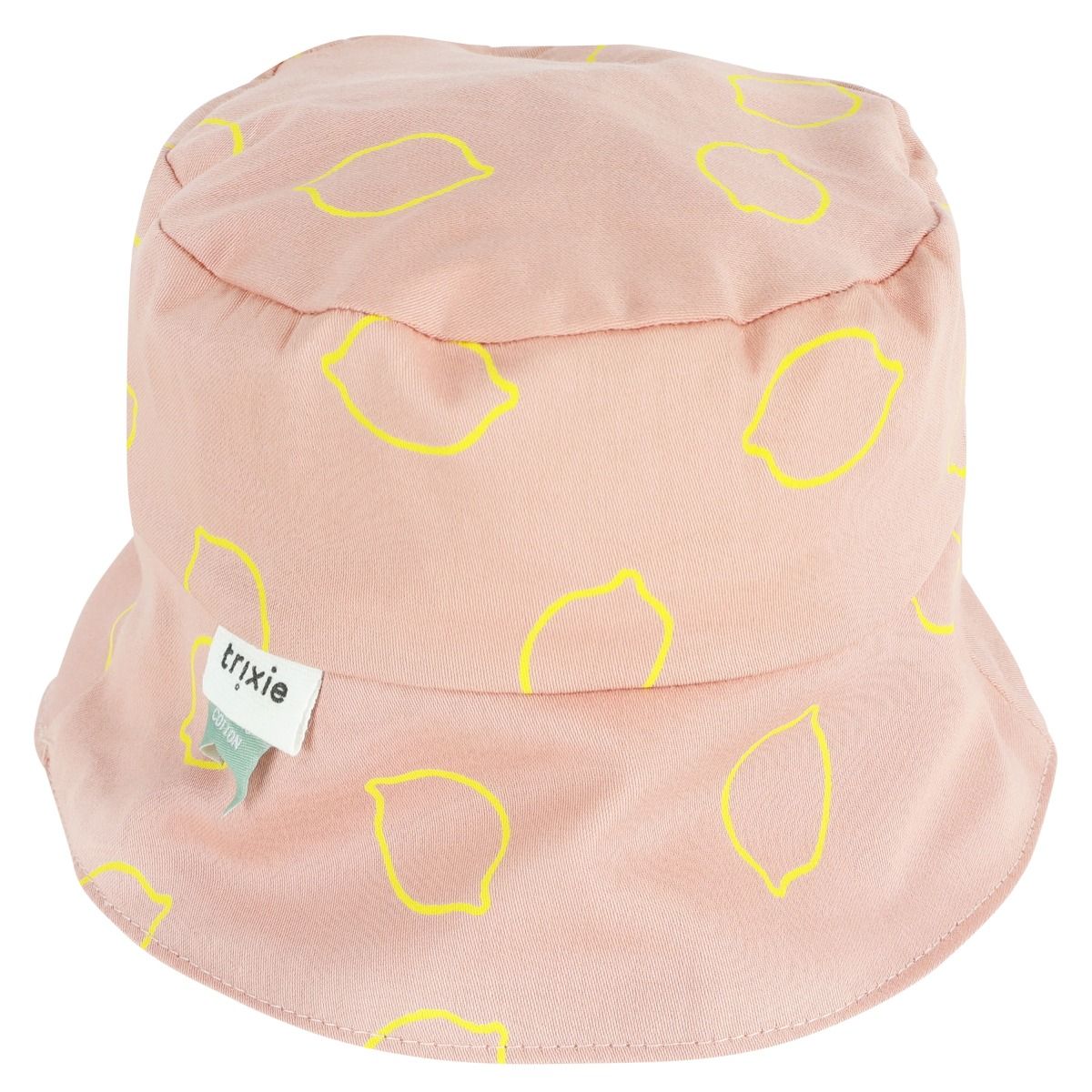 Cappellino da sole per bambina Lemon Squash in cotone biologico