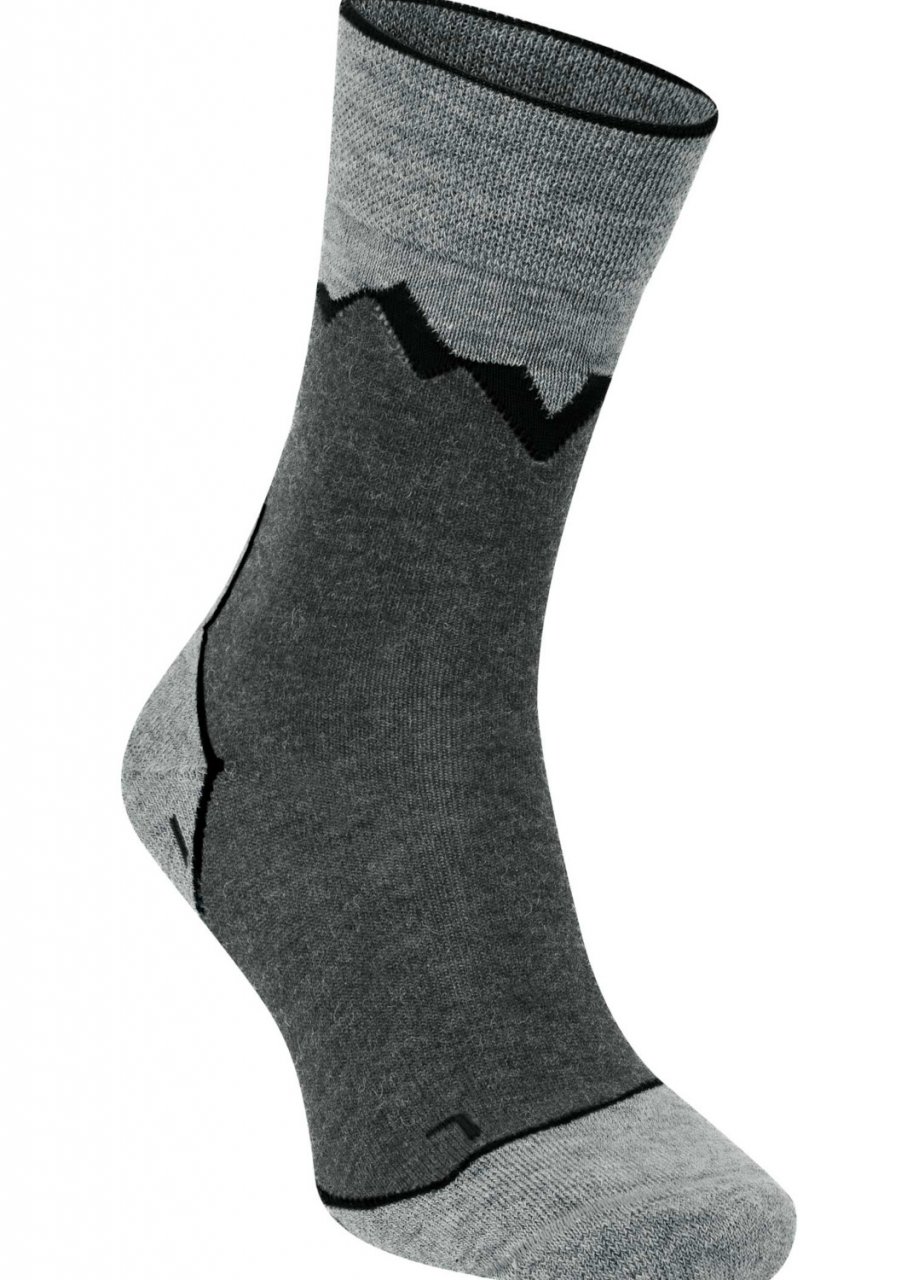 Premium Unisex baby alpaca Anthracite socks