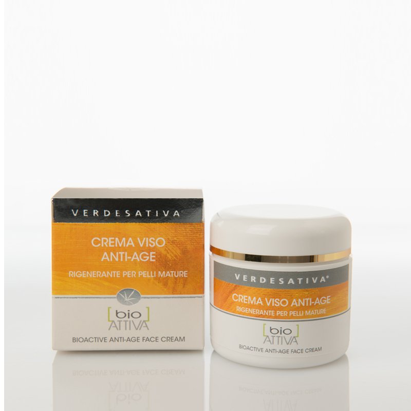 Crema viso anti-age pelli mature Bio Vegan Verdesativa