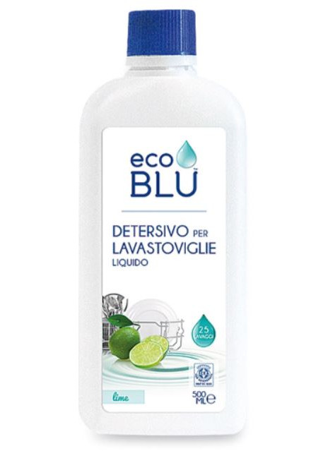 Detersivo liquido per lavastoviglie profumo lime EcoBlu
