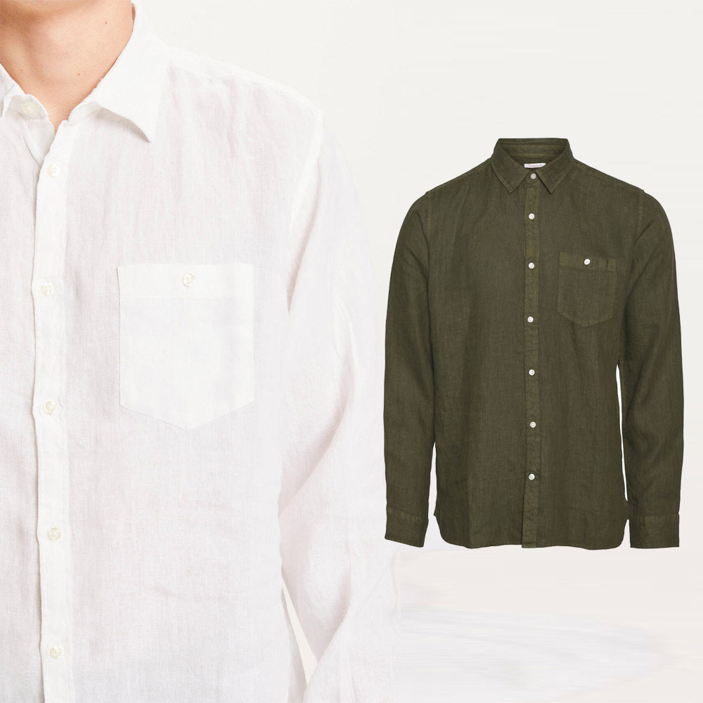 Men's Shirt in 100% Organic Linen
