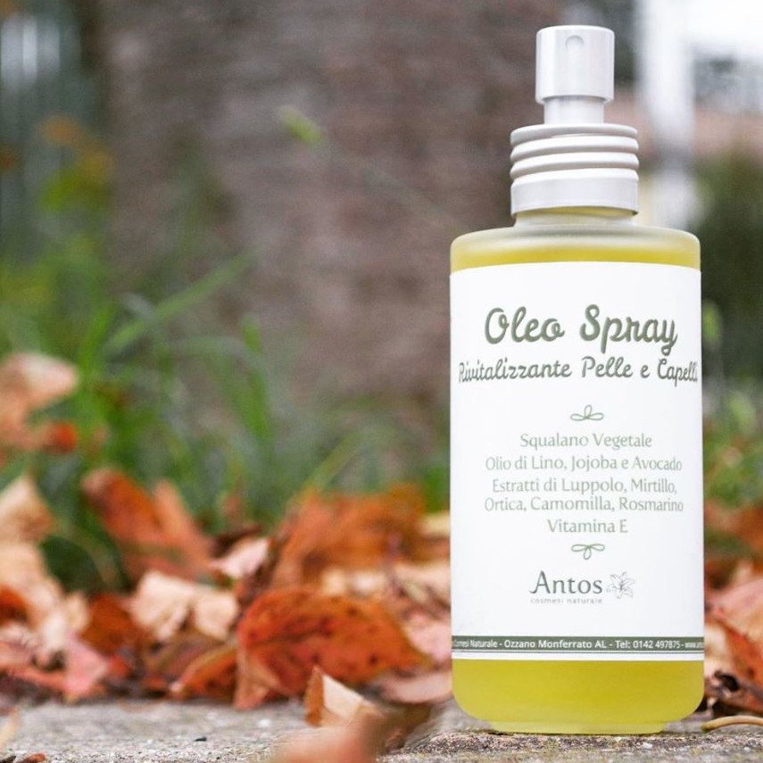 Oleo Spray: rivitalizzante anticrespo capelli + olio secco pelle