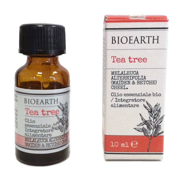 Olio essenziale Alimentare di Tea Tree Biologico Bioearth