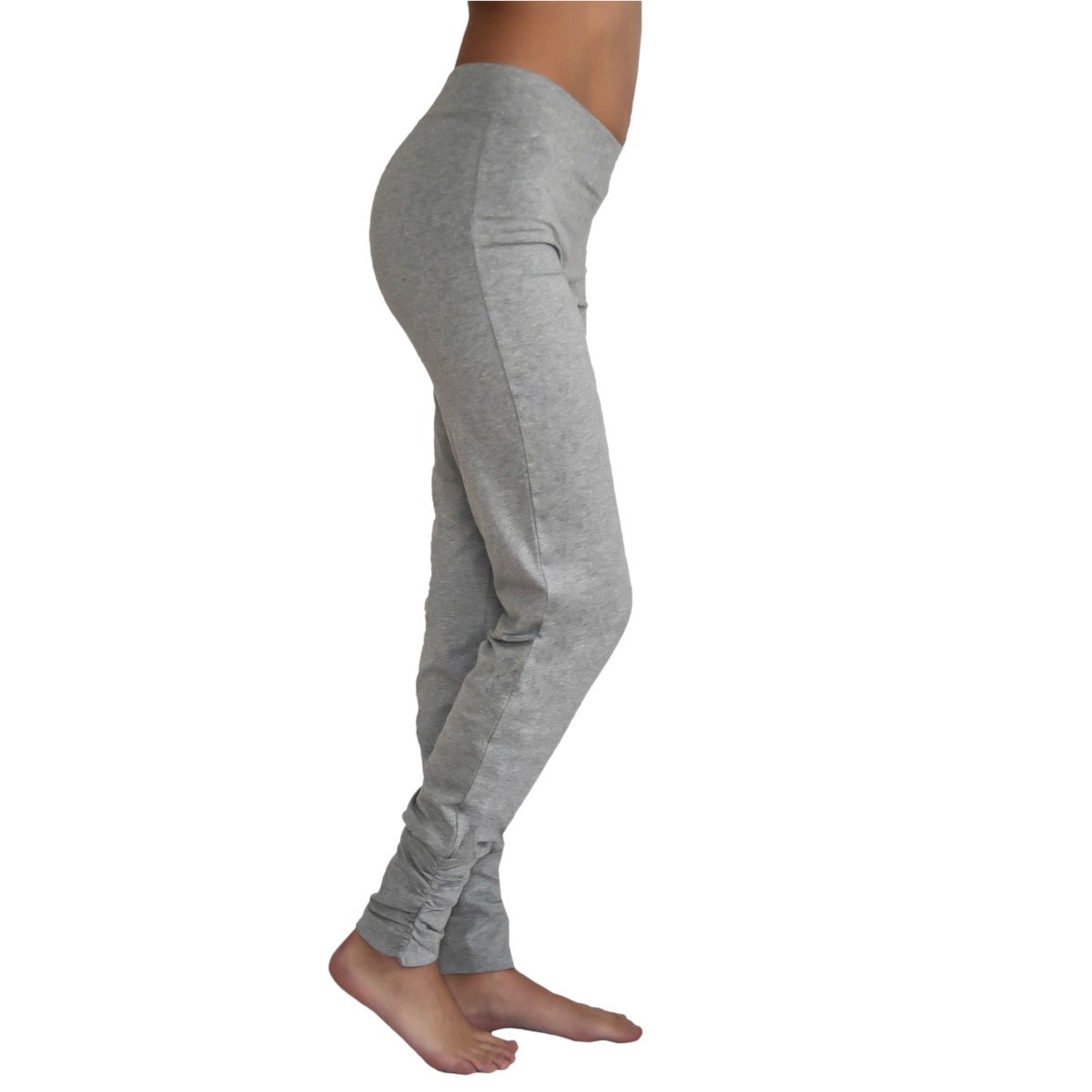 Fulvio/Leela COTTON Donna Yoga Pantaloni elastica bio-cotone 