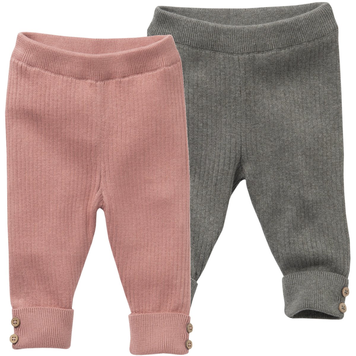 Pantaloni a maglia per bambine in Cotone Biologico