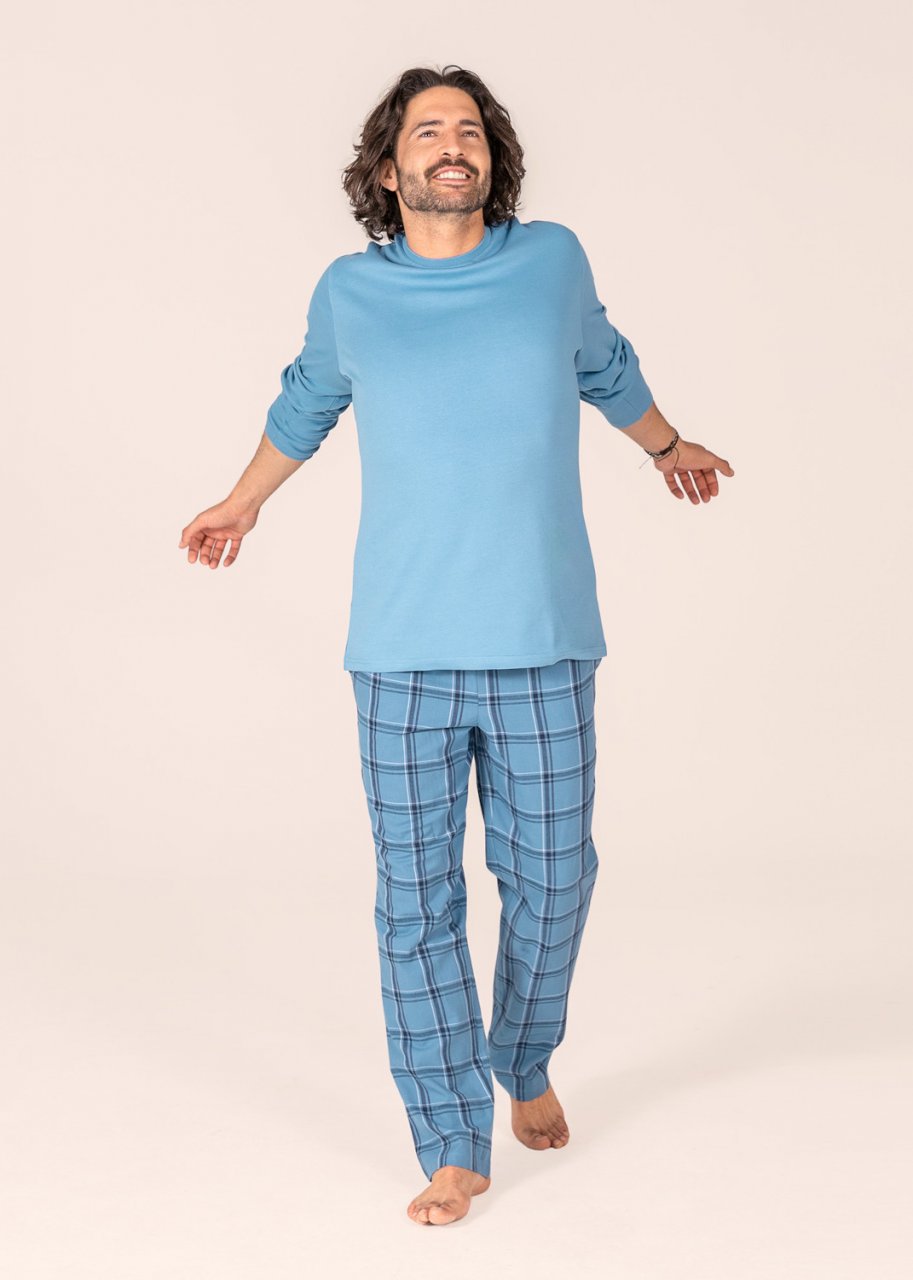 Men's Pekka pyjamas in pure organic cotton