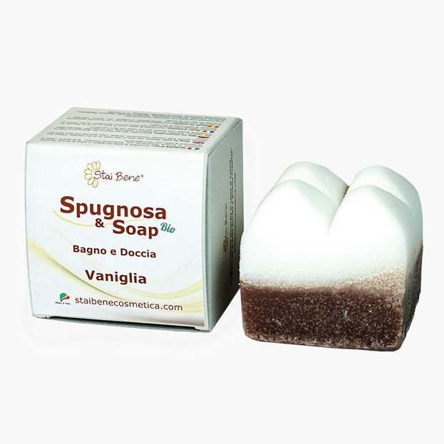 Sapone Spugna Vaniglia Bio Vegan