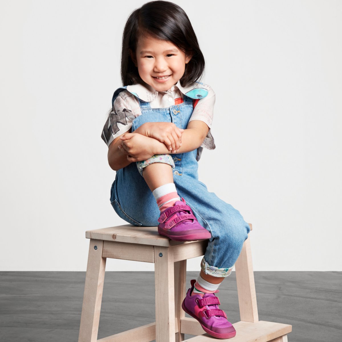 Scarpe Sneaker Barefoot per bambini Lucky Bird in cotone biologico